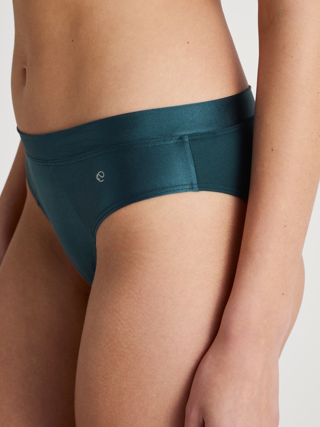 CALIDA Slip »Cate« schimmernde Satin-Blende, femininer Look, Single Jersey, elastisch