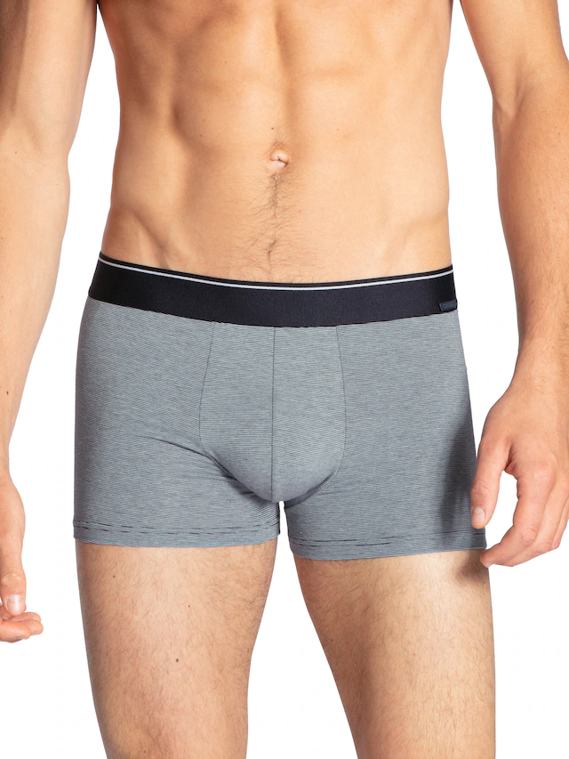 CALIDA Boxer »Cotton Stretch« Baumwoll-Mix, gestreift, Single Jersey, elastisch