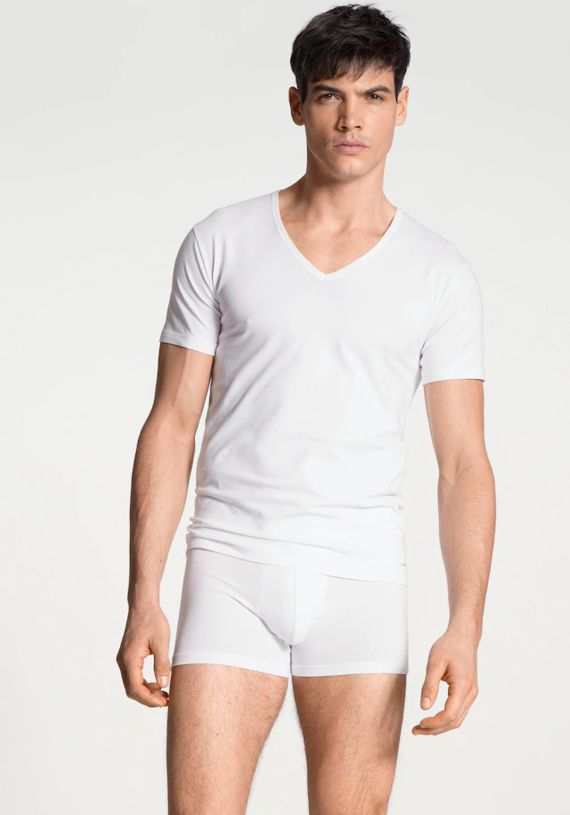 CALIDA Boxershorts »Cotton Code« Komfortbund, Baumwoll-Mix, elastisch, ohne Eingriff