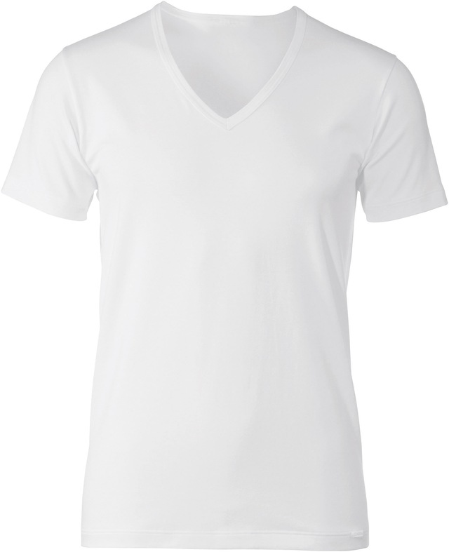 CALIDA Kurzarmshirt »Focus« V-Ausschnitt, Single Jersey, flache Nähte, elastisch, weich