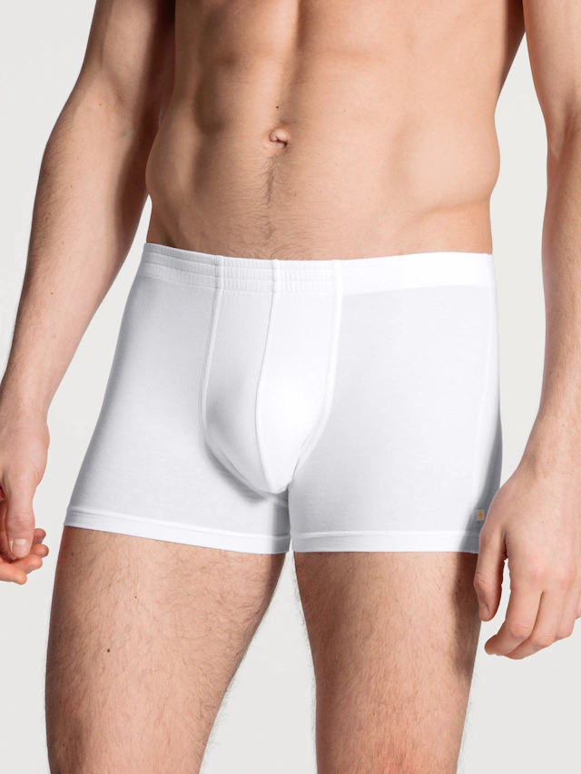CALIDA Boxer »Focus« mit bezogenem Bund, Single Jersey, weiche Haptik, elastisch