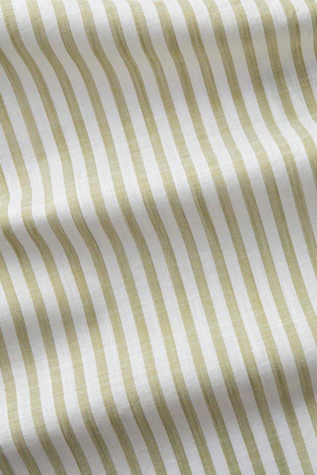 John Devin Langarmhemd », Streifenhemd langarm mit Button-down-Kragen« aus leichter Baumwolle-Webware, Regular-fit