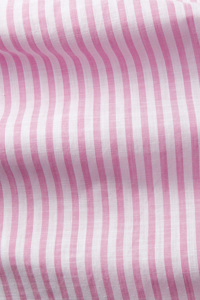 John Devin Langarmhemd », Streifenhemd langarm mit Button-down-Kragen« aus leichter Baumwolle-Webware, Regular-fit