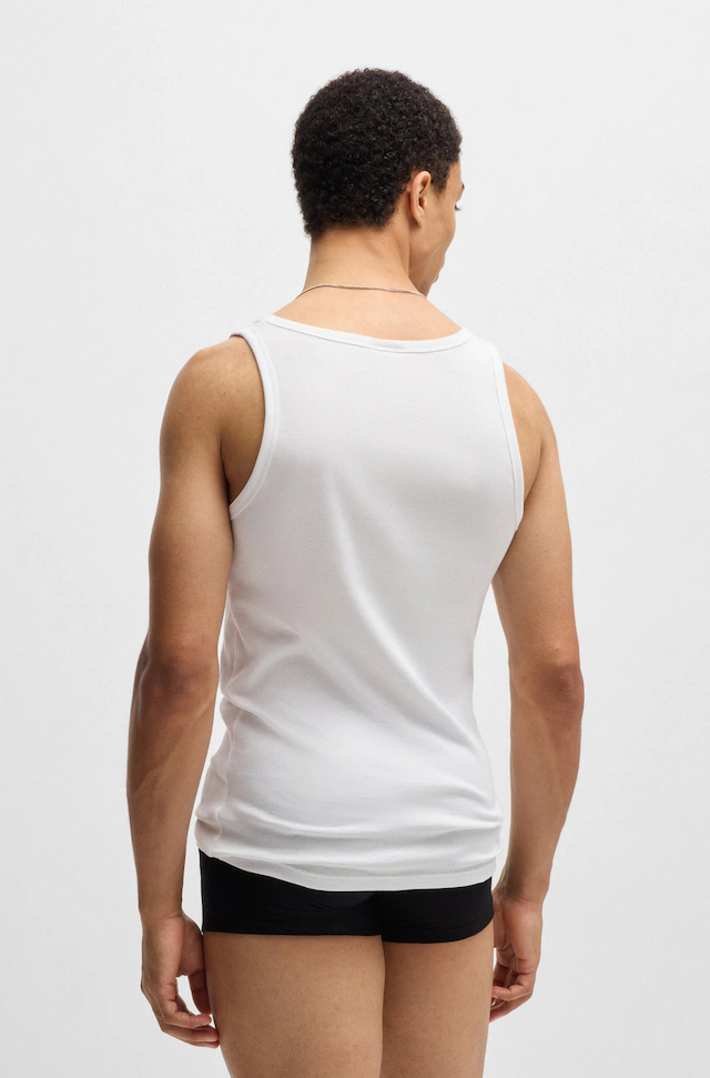 HUGO Underwear Tanktop »Twin Pack« Packung, 2 Stk. mit Markenlabel in Kontrastfarbe