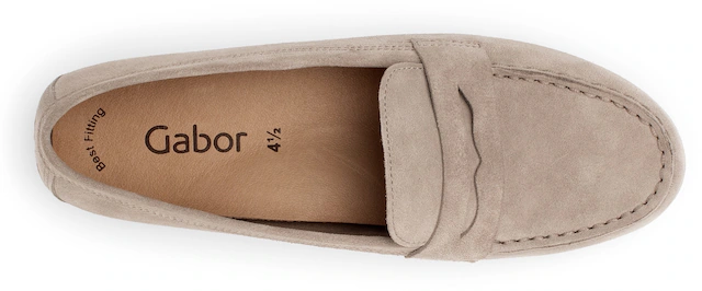 Gabor Mokassin , Slipper, Bequemschuh, Flats mit modischem Zierriegel