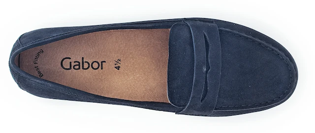 Gabor Mokassin , Slipper, Bequemschuh, Flats mit modischem Zierriegel