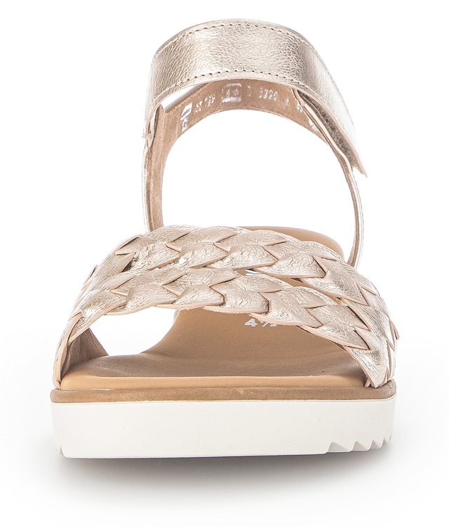 Gabor Sandalette »GENUA« , Sommerschuh, Sandale, Keilabsatz, mit Klettverschluss, Weite G