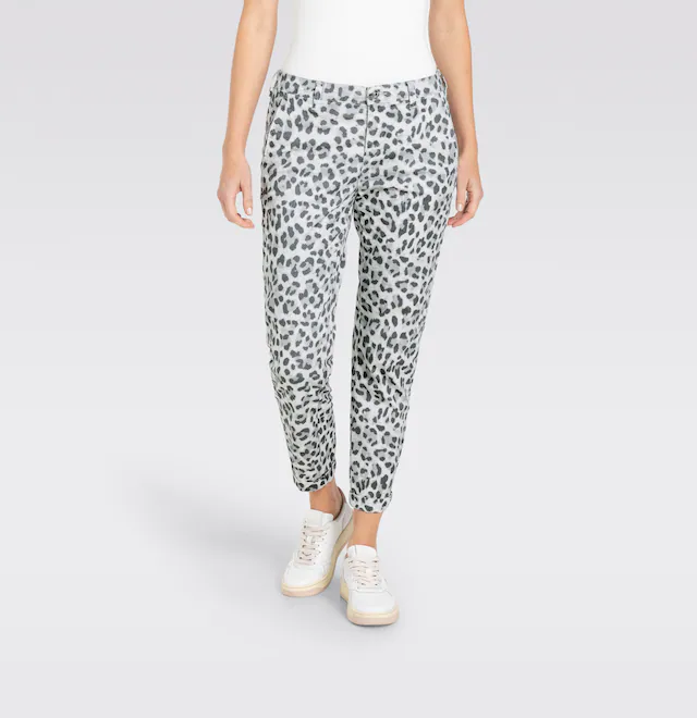 MAC Chinohose »CHINO turn up« mit dezentem Glanz, elegant und sportiv zugleich
