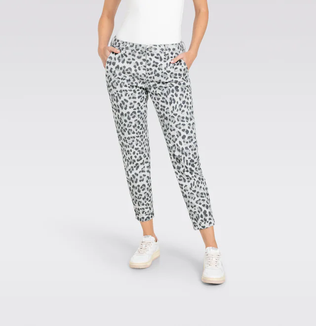 MAC Chinohose »CHINO turn up« mit dezentem Glanz, elegant und sportiv zugleich