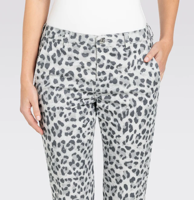 MAC Chinohose »CHINO turn up« mit dezentem Glanz, elegant und sportiv zugleich