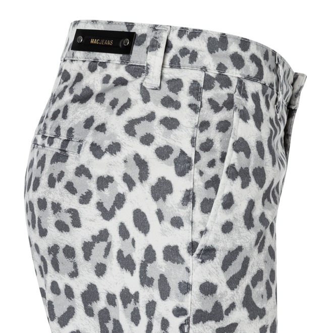 MAC Chinohose »CHINO turn up« mit dezentem Glanz, elegant und sportiv zugleich