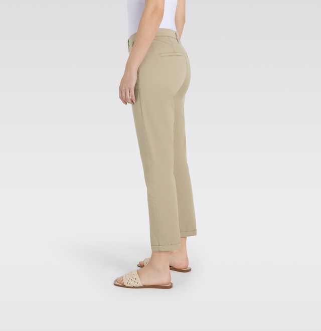 MAC Chinohose »CHINO turn up« mit dezentem Glanz, elegant und sportiv zugleich