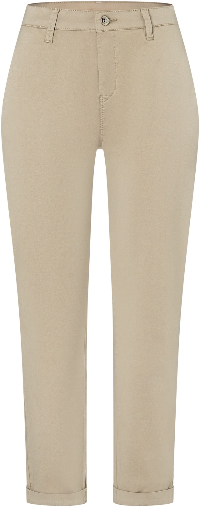MAC Chinohose »CHINO turn up« mit dezentem Glanz, elegant und sportiv zugleich