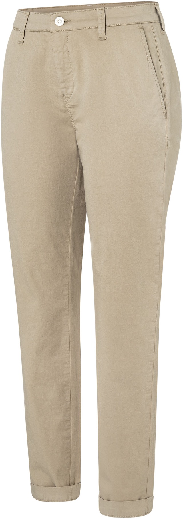 MAC Chinohose »CHINO turn up« mit dezentem Glanz, elegant und sportiv zugleich