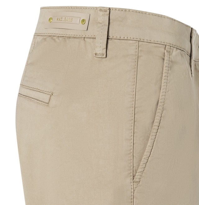 MAC Chinohose »CHINO turn up« mit dezentem Glanz, elegant und sportiv zugleich