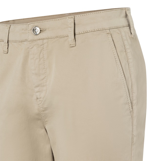 MAC Chinohose »CHINO turn up« mit dezentem Glanz, elegant und sportiv zugleich