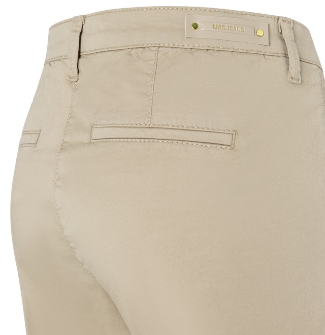 MAC Chinohose »CHINO turn up« mit dezentem Glanz, elegant und sportiv zugleich
