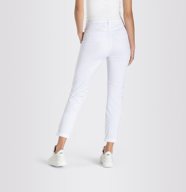 MAC Chinohose »CHINO turn up« mit dezentem Glanz, elegant und sportiv zugleich