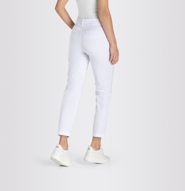 MAC Chinohose »CHINO turn up« mit dezentem Glanz, elegant und sportiv zugleich