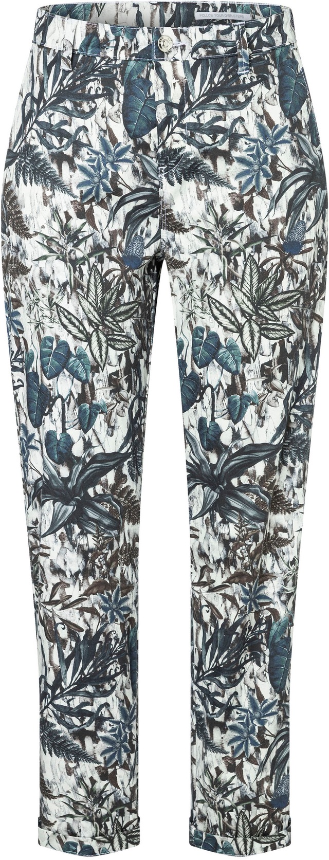 MAC Chinohose »CHINO turn up« mit dezentem Glanz, elegant und sportiv zugleich