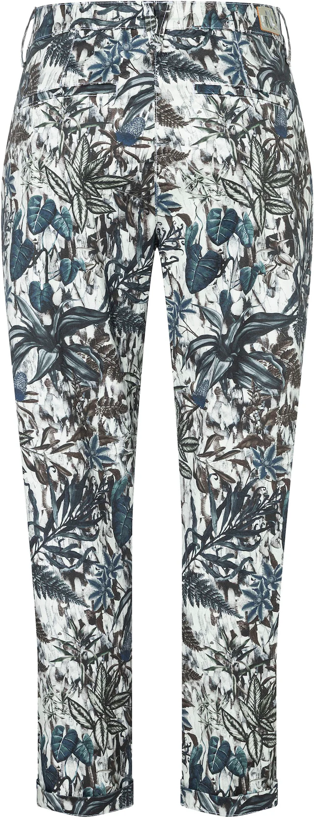 MAC Chinohose »CHINO turn up« mit dezentem Glanz, elegant und sportiv zugleich