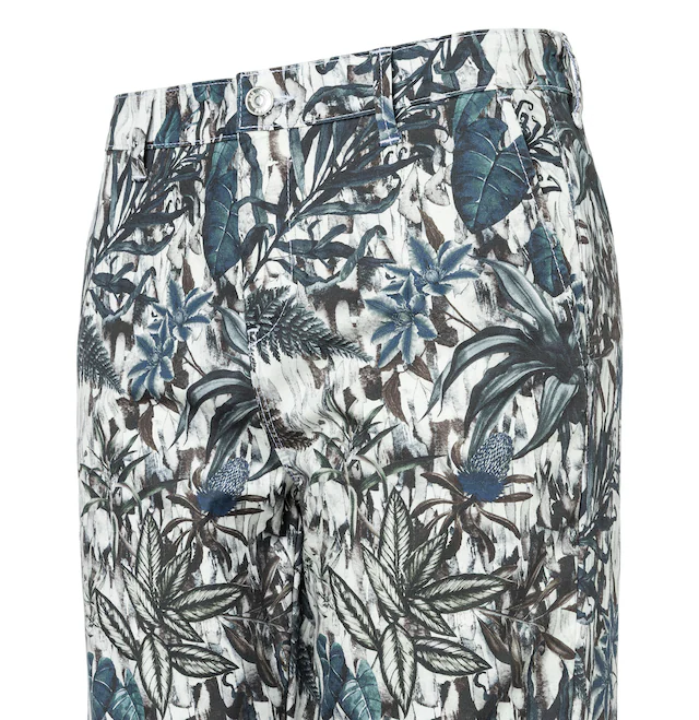 MAC Chinohose »CHINO turn up« mit dezentem Glanz, elegant und sportiv zugleich