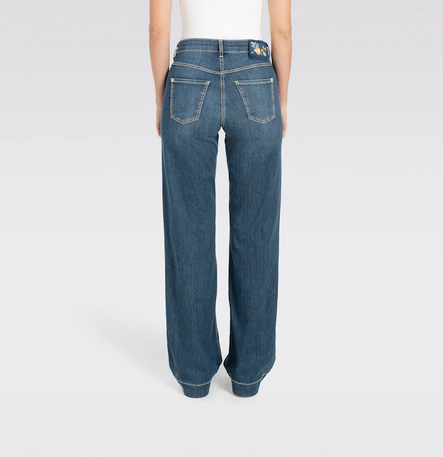 MAC Weite Jeans »DREAM WIDE« mit weitem Bein-Stretch