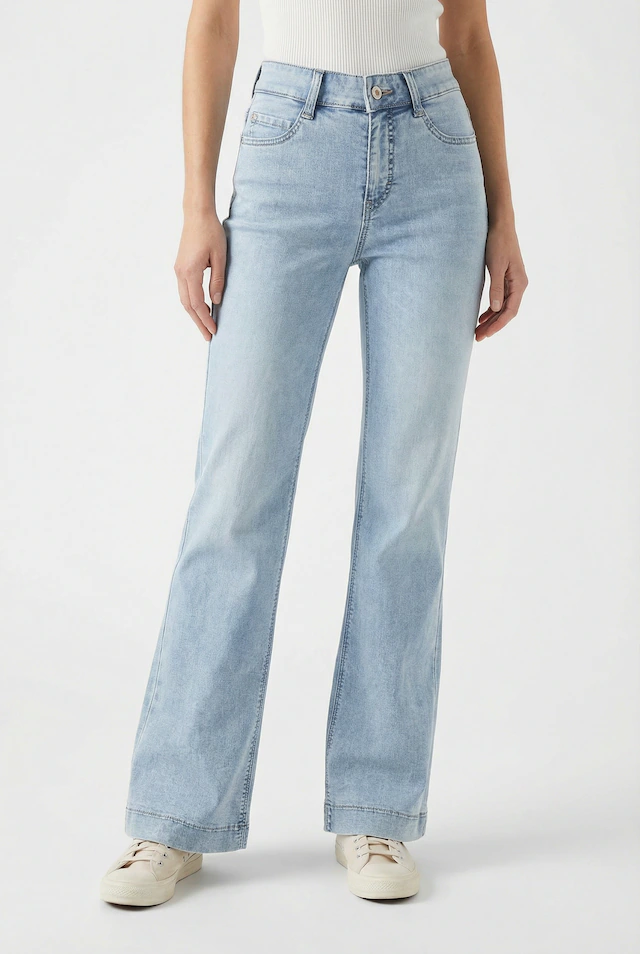 MAC Weite Jeans »DREAM WIDE« mit weitem Bein-Stretch