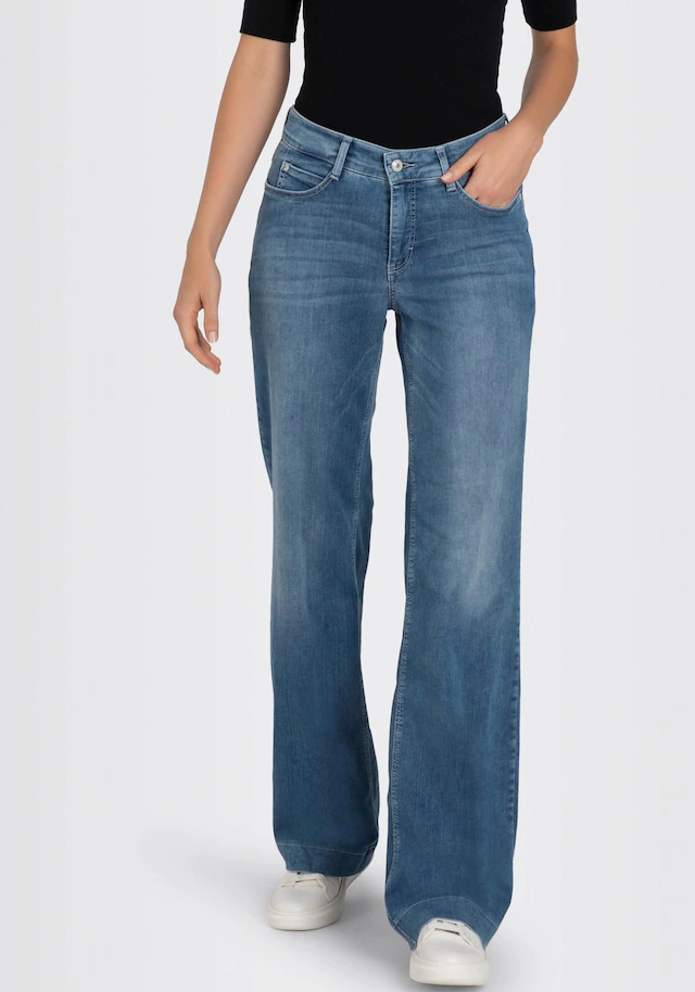MAC Weite Jeans »DREAM WIDE« mit weitem Bein-Stretch