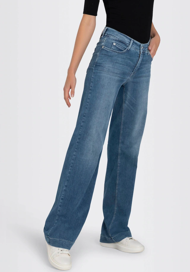 MAC Weite Jeans »DREAM WIDE« mit weitem Bein-Stretch
