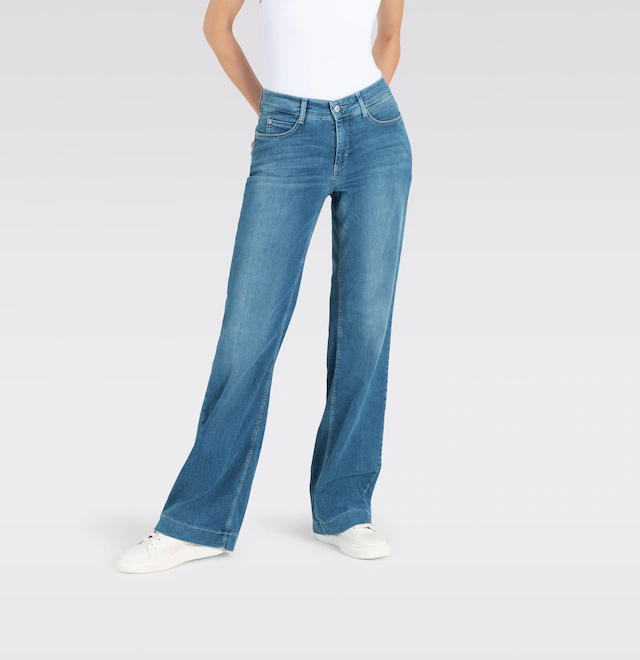 MAC Weite Jeans »DREAM WIDE« mit weitem Bein-Stretch