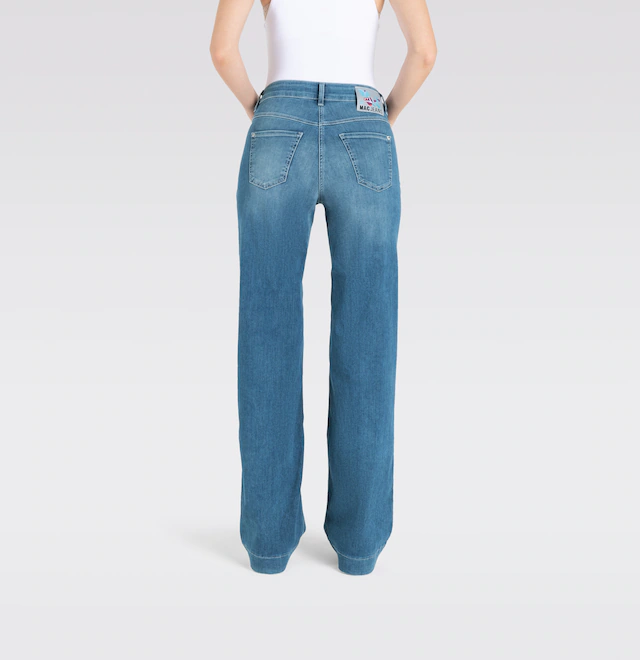 MAC Weite Jeans »DREAM WIDE« mit weitem Bein-Stretch
