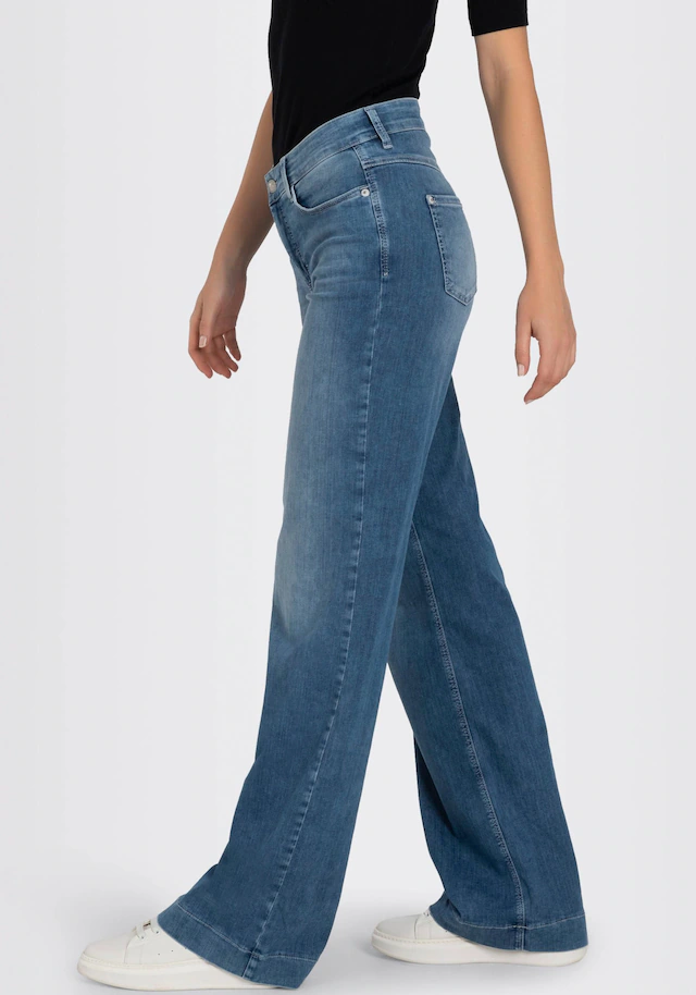 MAC Weite Jeans »DREAM WIDE« mit weitem Bein-Stretch