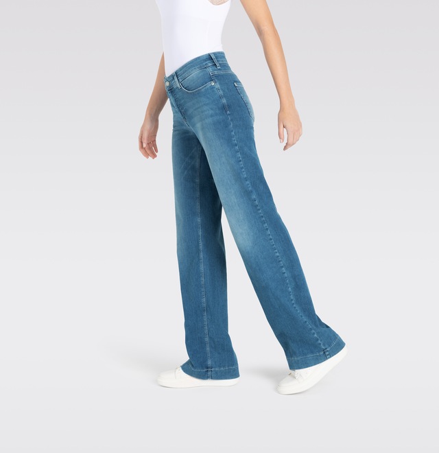 MAC Weite Jeans »DREAM WIDE« mit weitem Bein-Stretch