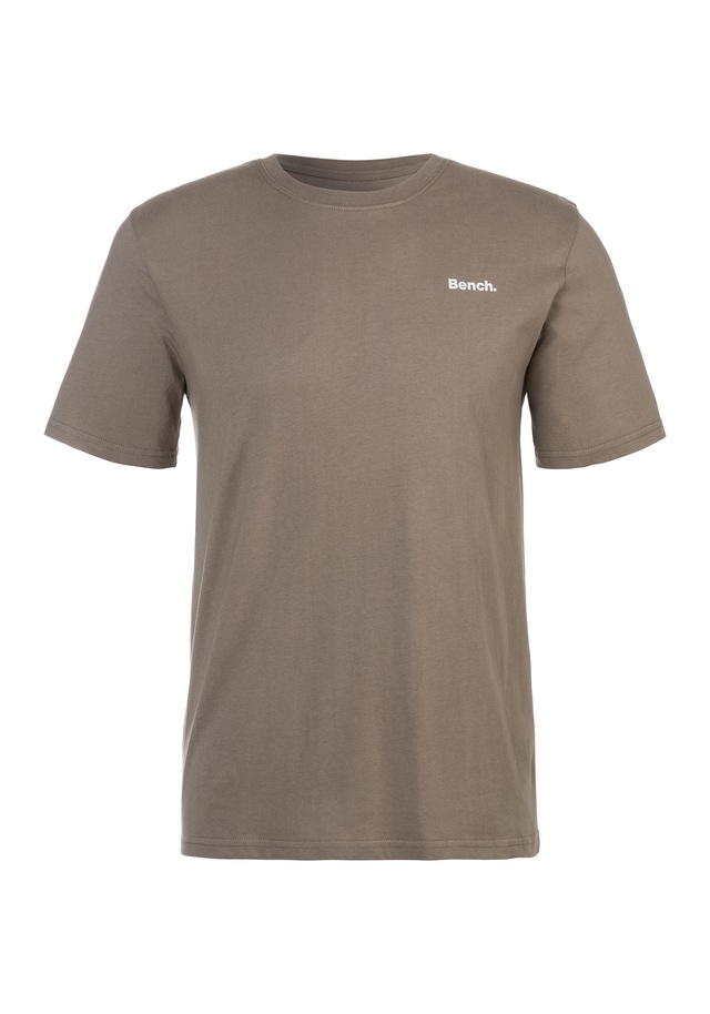 Bench. Loungewear T-Shirt mit kleinem Markenaufdruck vorn