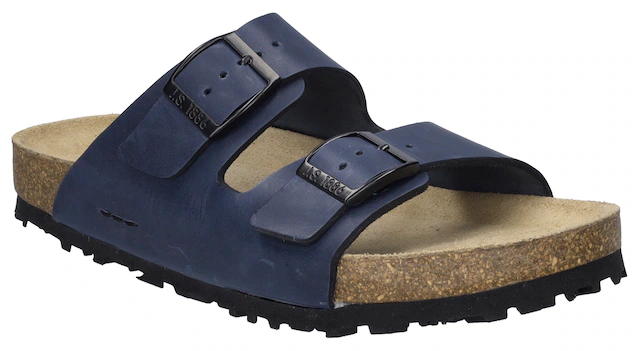 Josef Seibel Pantolette »Hermine 01« , Plateau Sandale, Sommerschuh, Hausschuh mit komfortablem Fußbett