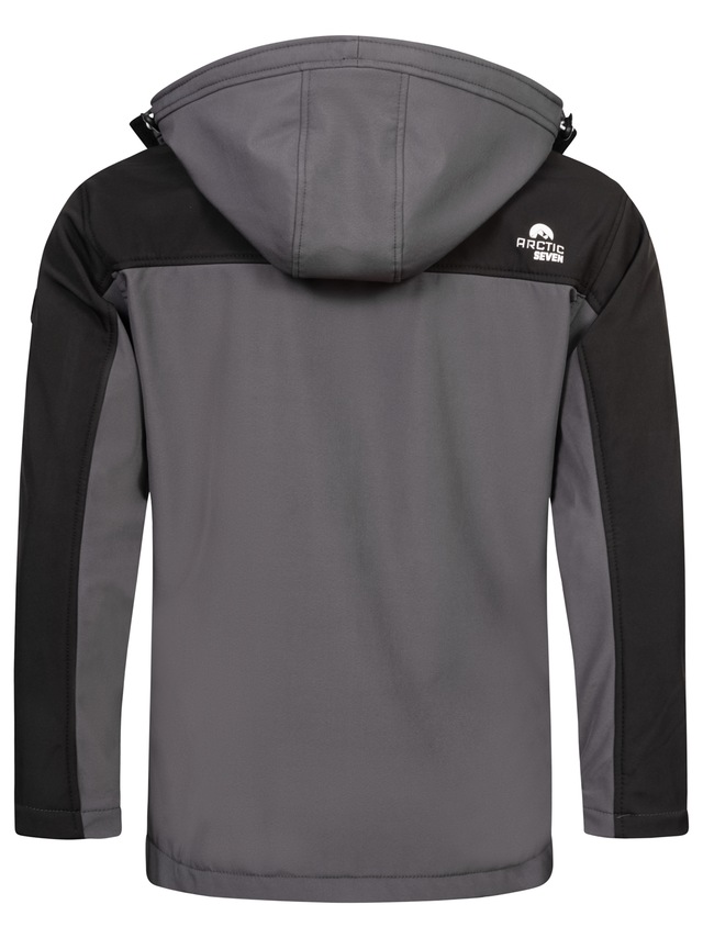 Arctic Seven Softshelljacke »ASSurvivo« Outdoorjacke mit abnehmbarer Kapuze