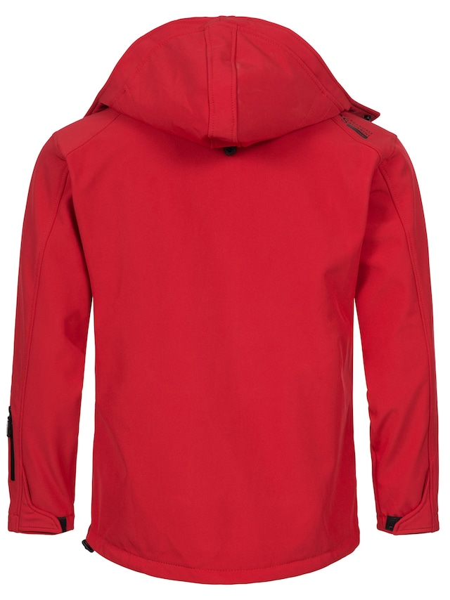 Alessandro Salvarini Softshelljacke »ASBasiri« mit abnehmbarer Kapuze