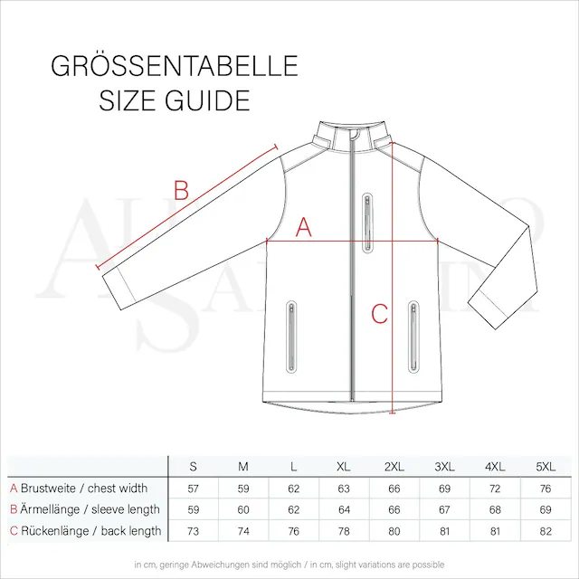 Alessandro Salvarini Softshelljacke »ASBasiri« mit abnehmbarer Kapuze