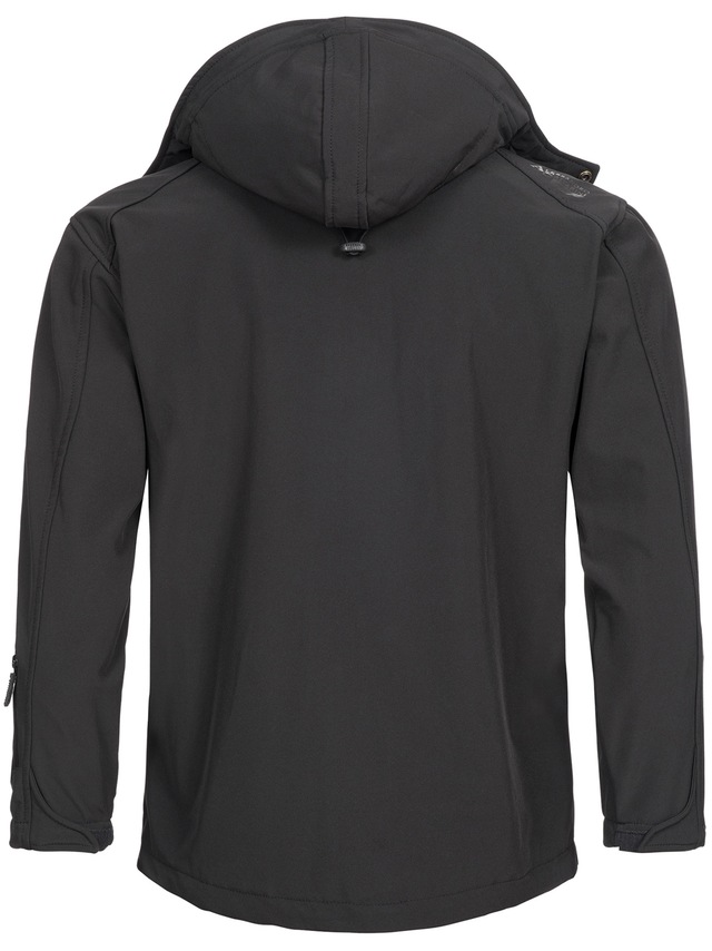 Alessandro Salvarini Softshelljacke »ASBasiri« mit abnehmbarer Kapuze
