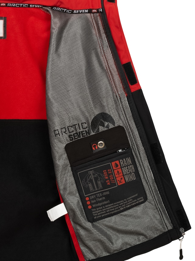Arctic Seven Softshelljacke »ASRenaldoo« sportliche Funktionsjacke