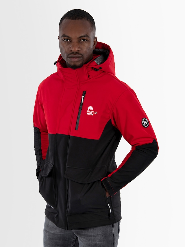 Arctic Seven Softshelljacke »ASRenaldoo« sportliche Funktionsjacke