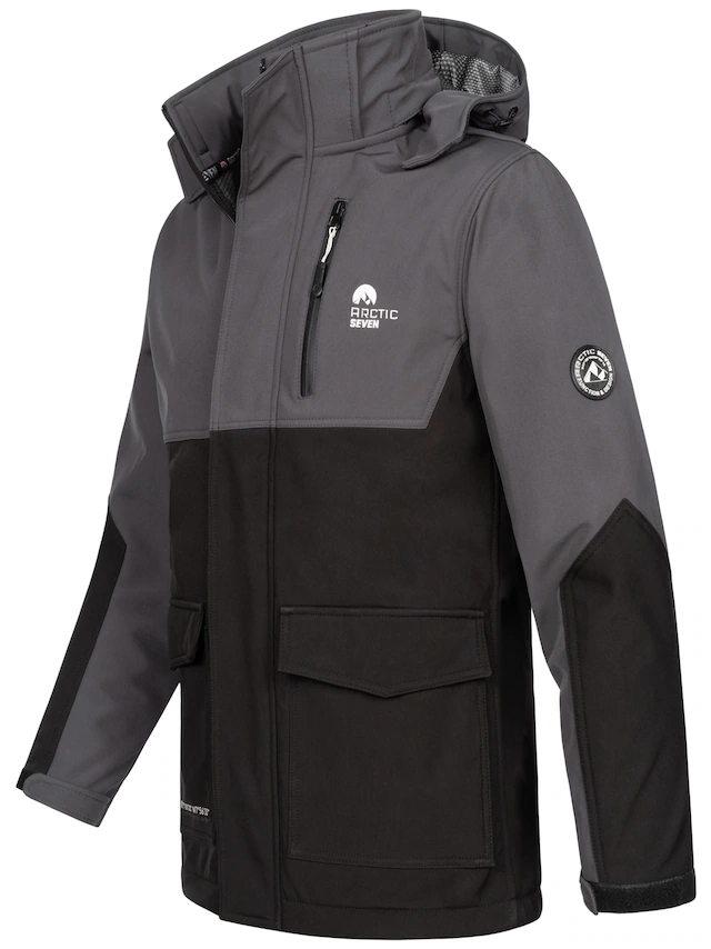 Arctic Seven Softshelljacke »ASRenaldoo« sportliche Funktionsjacke