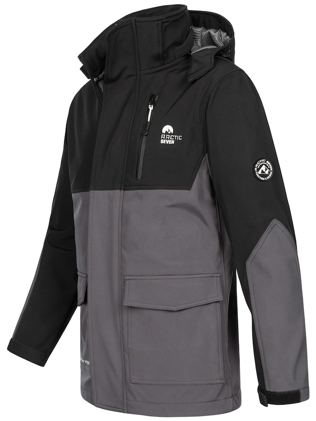 Arctic Seven Softshelljacke »ASRenaldoo« sportliche Funktionsjacke