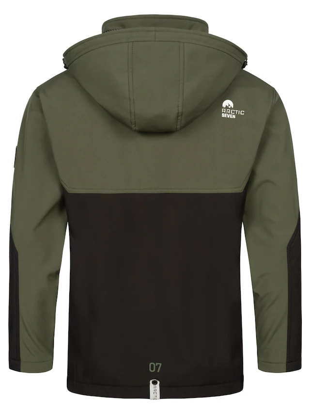 Arctic Seven Softshelljacke »ASRenaldoo« sportliche Funktionsjacke