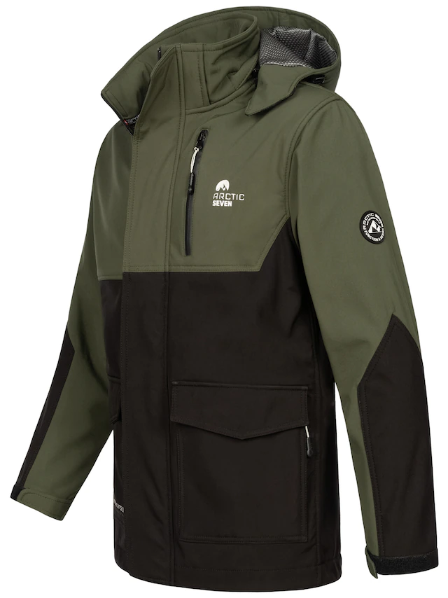 Arctic Seven Softshelljacke »ASRenaldoo« sportliche Funktionsjacke