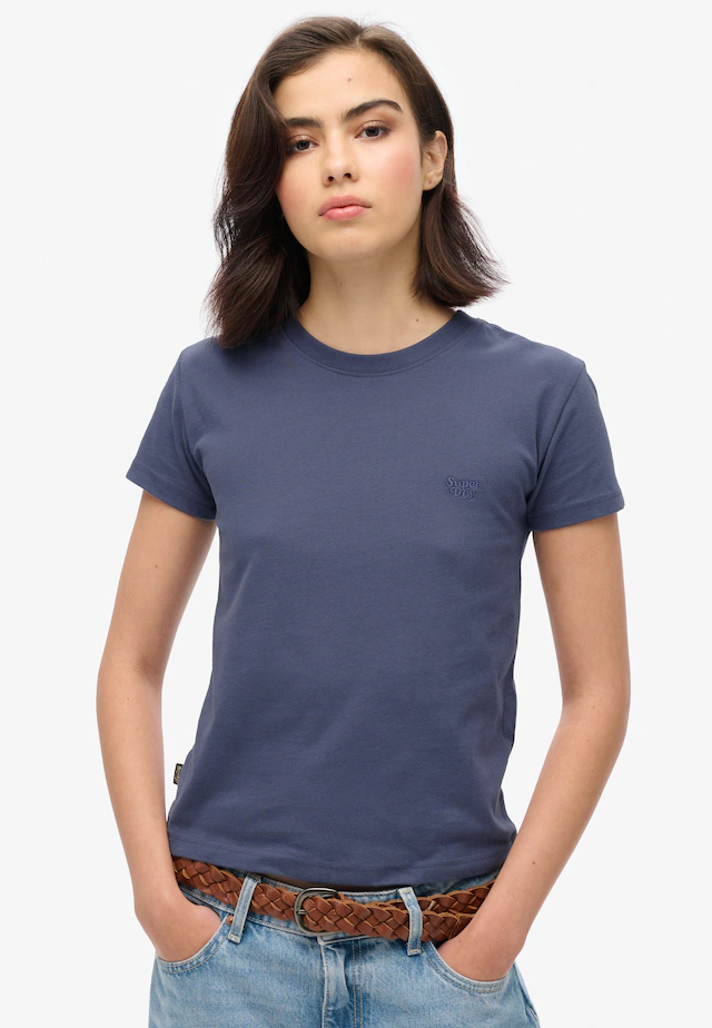Superdry Kurzarmshirt »SU-ESSENTIAL LOGO 90'S T SHIRT« angenehmes Tragegefühl durch besonders weiche Haptik