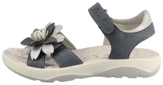Lurchi Sandale »Flora« Sandalette mit Blumenverzierung, Größenschablone zum Download