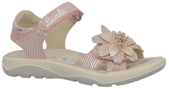 Lurchi Sandale »Flora« Sandalette mit Blumenverzierung, Größenschablone zum Download