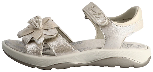 Lurchi Sandale »Flora« Sandalette mit Blumenverzierung, Größenschablone zum Download